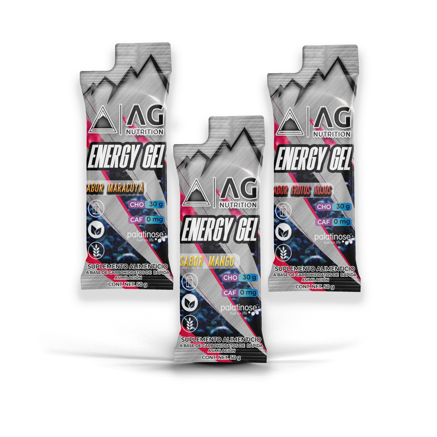 AG Energy Gel 50g caja c/24 pz