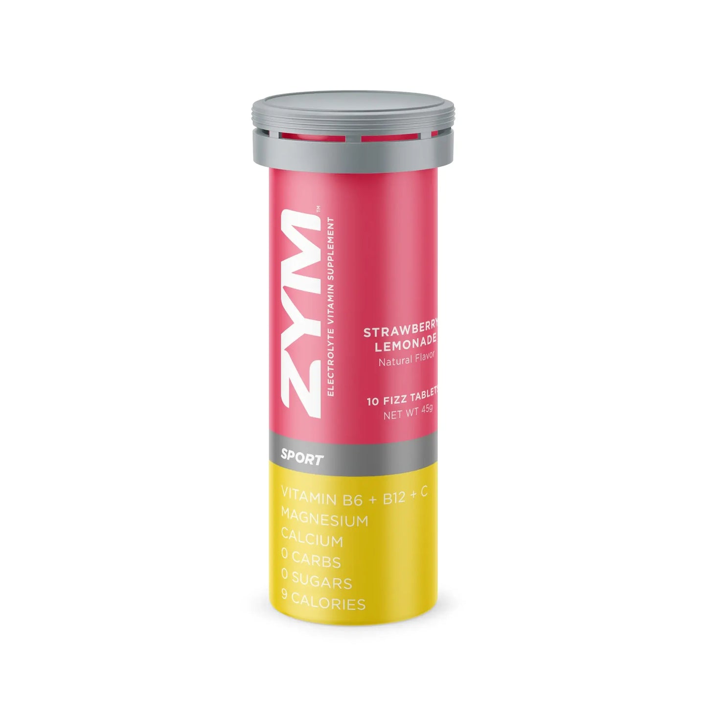 Zym Smart Hydration. Sabor Uva. 10 Tabs por tubo.